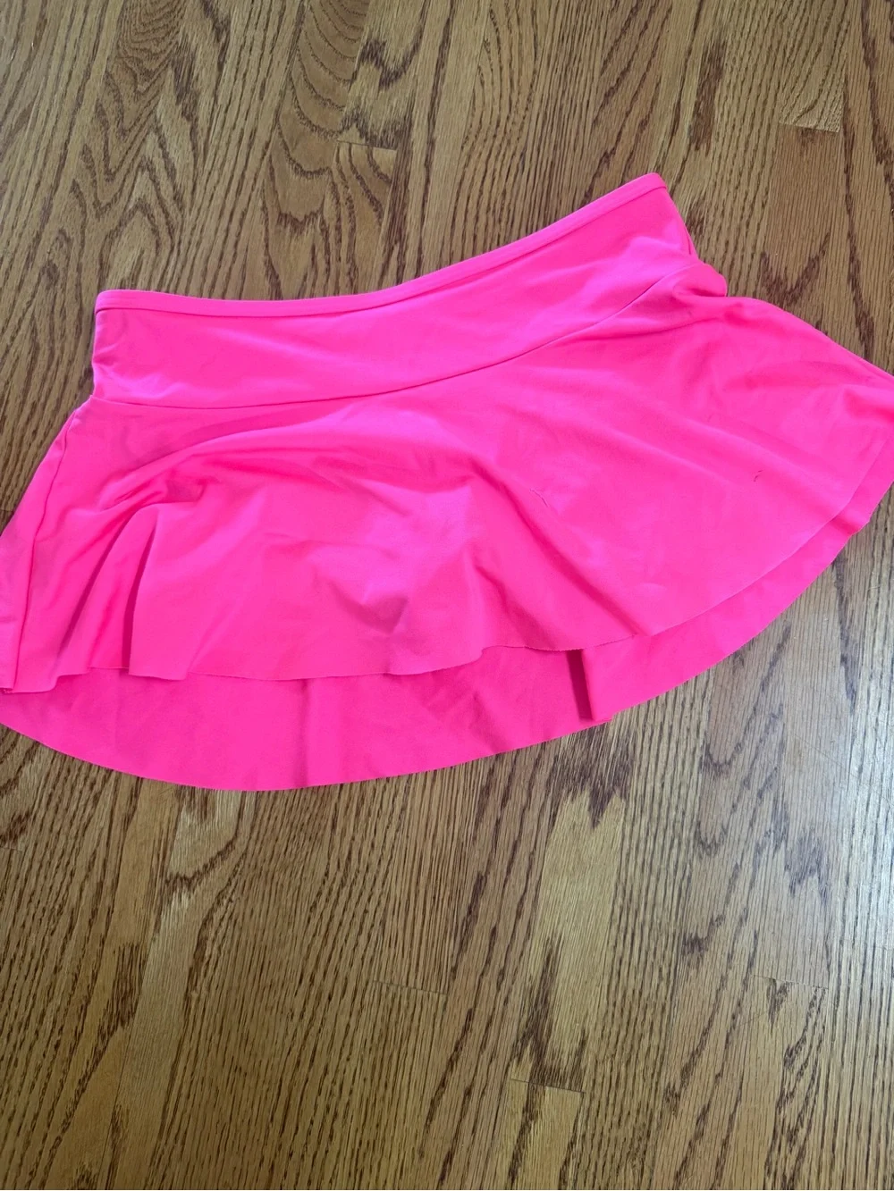 Lands' End Girls' Swim Skirt Bikini Bottoms in Hot Pink & Purple